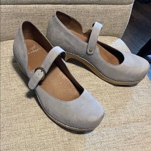 DANSKO Gray Women's Mary Jane Shoes